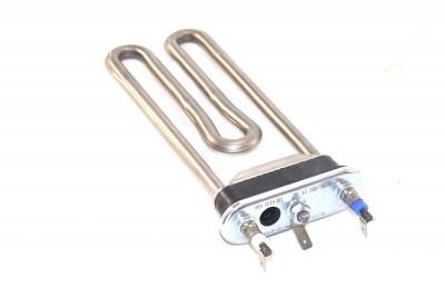 Тэн стиральной машины Ardo, Indesit C00273277, 3406049, 524023901, 651016527, 1900W L180 с отверстием и бортом